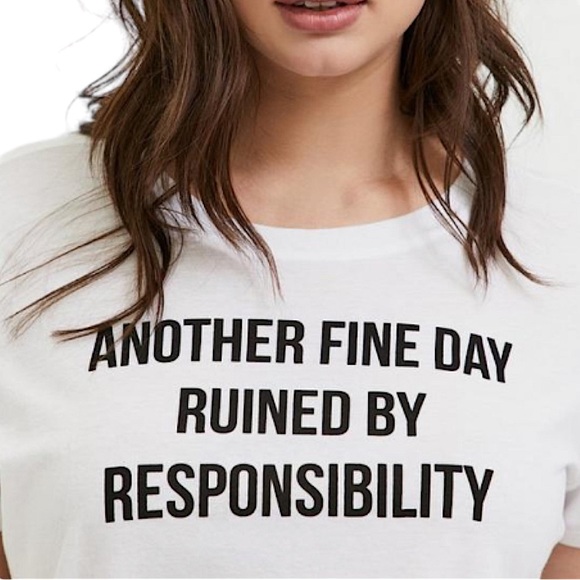 torrid Tops - TORRID NWOT “Fine Day” White Crew Tee